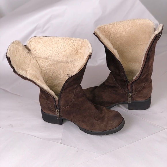 UGG Chocolate brown boots - Picture 5 of 6